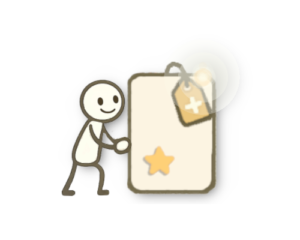 illustration af: mini-pakken